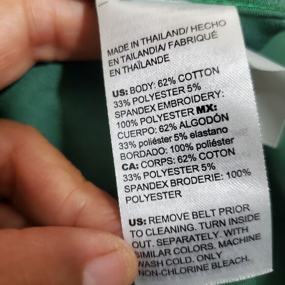 Chico's No Iron Stretch Solid Shirt Size Large NWT Reg $79.50 - Picture 8 of 10